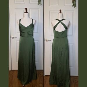 Barbie x Azazie Green Formal Dress